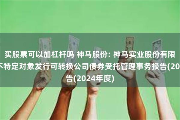买股票可以加杠杆吗 神马股份: 神马实业股份有限公司向不特定对象发行可转换公司债券受托管理事务报告(2024年度)